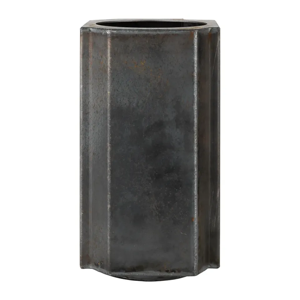 Louise Roe Garden Details & Accessories*Funki pot S 36 cm, Raw Iron Black