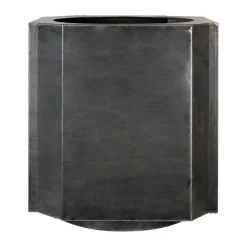 Louise Roe Garden Details & Accessories*Funki Pot XL 70 cm, Raw Iron Black