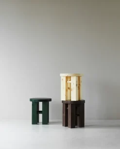 Normann Copenhagen Stools*Fyr stool 45 cm, Dark Brown