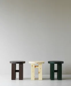 Normann Copenhagen Stools*Fyr stool 45 cm, Dark Brown