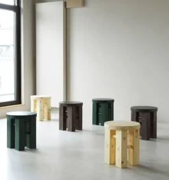Normann Copenhagen Stools*Fyr stool 45 cm, Pine Green