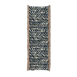 Garden Glory Garden Details & Accessories|Seat Cushions & Pads*Outdoor seat cushion bench, Zebra fringe Beige
