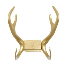 Garden Glory Garden Details & Accessories*wall mount reindeer, Gold Gold-coloured