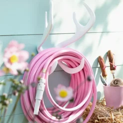 Garden Glory Garden Details & Accessories*wall mount reindeer, White