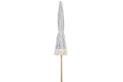 Brafab Sun Protection*Gatsby parasol, stripe, Ø256 cm Grey