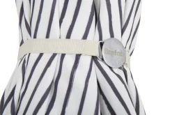 Brafab Sun Protection*Gatsby parasol, Grey stripe, Ø185 cm Beige