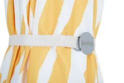 Brafab Sun Protection*Gatsby parasol, Yellow stripe, Ø256 cm Beige