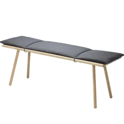 Fritz Hansen Benches*Georg bench, Oak BrownGrey