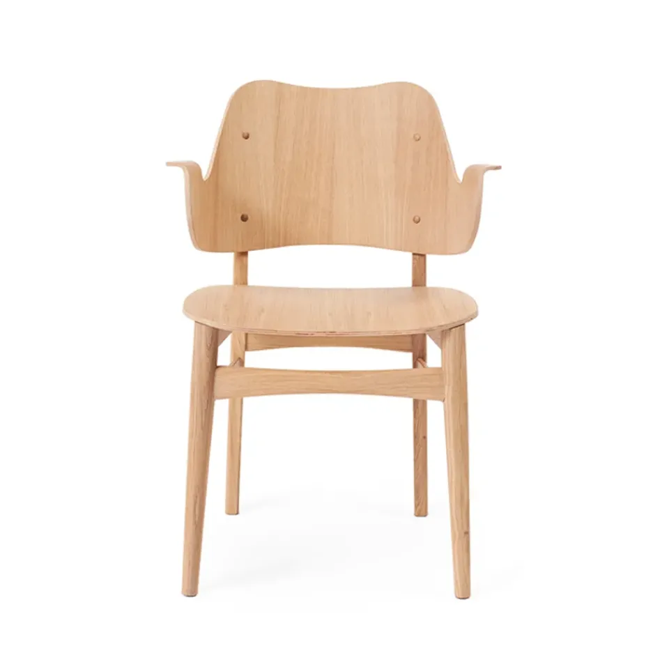 Warm Nordic Chairs*Gesture chair, White oiled oak Beige