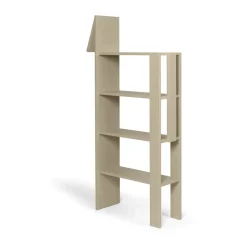 Ferm Living Shelves & Shelving Systems*Giraffe bookshelf 69x140 cm, Cashmere Beige