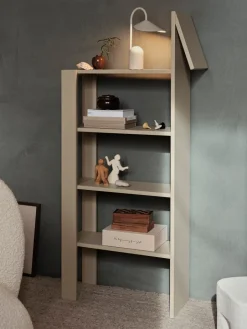 Ferm Living Shelves & Shelving Systems*Giraffe bookshelf 69x140 cm, Cashmere Beige