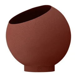 AYTM Garden Details & Accessories*Globe flowerpot Ø21 cm, Gingerbread Brown