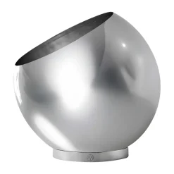 AYTM Garden Details & Accessories*Globe flowerpot Ø43 cm, Silver Silver-coloured