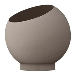 AYTM Garden Details & Accessories*Globe flowerpot Ø17 cm, Taupe GreyBeige