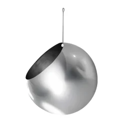 AYTM Garden Details & Accessories*GLOBE hanging pot Ø21 cm h32 cm, Silver Silver-coloured