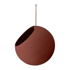 AYTM Garden Details & Accessories*GLOBE hanging pot Ø21 cm h32 cm, Gingerbread Brown