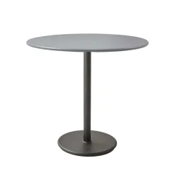 Cane-line Balcony Furniture|Table For Outdoor Use*Go coffee table Ø80 cm, Light -lava Grey