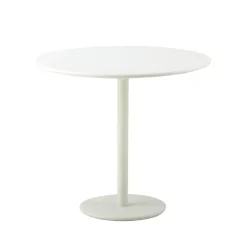 Cane-line Table For Outdoor Use|Balcony Furniture*Go coffee table Ø80 cm, - White