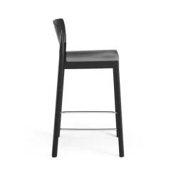 Swedese Bar Stools*Grace bar stool 63 cm, Ash glazed Black