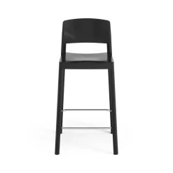Swedese Bar Stools*Grace bar stool 63 cm, Ash glazed Black