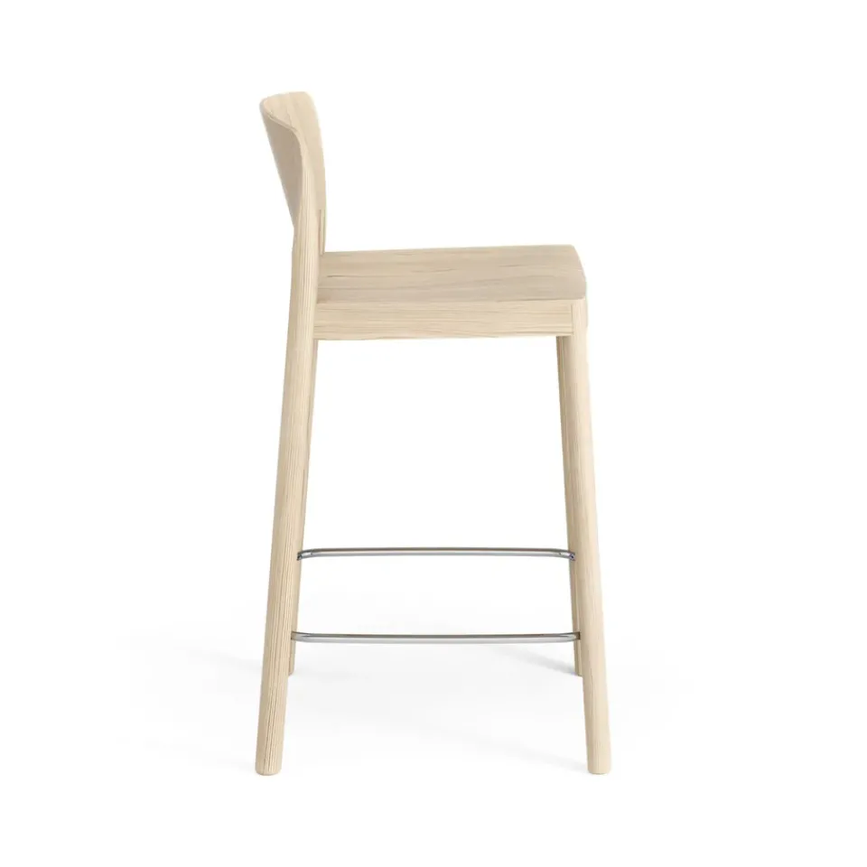 Swedese Bar Stools*Grace bar stool 63 cm, Ash laquered Beige