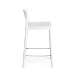 Swedese Bar Stools*Grace bar stool 63 cm, Ash glazed White
