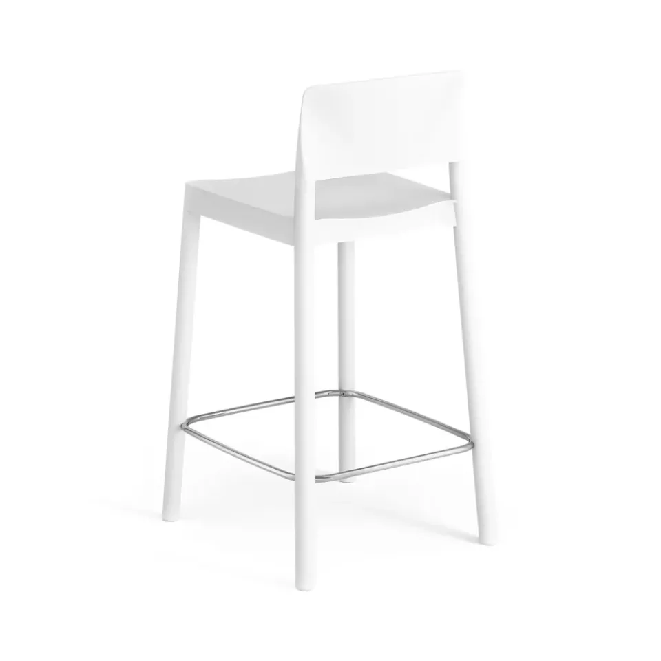 Swedese Bar Stools*Grace bar stool 63 cm, Ash glazed White