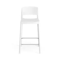 Swedese Bar Stools*Grace bar stool 63 cm, Ash glazed White
