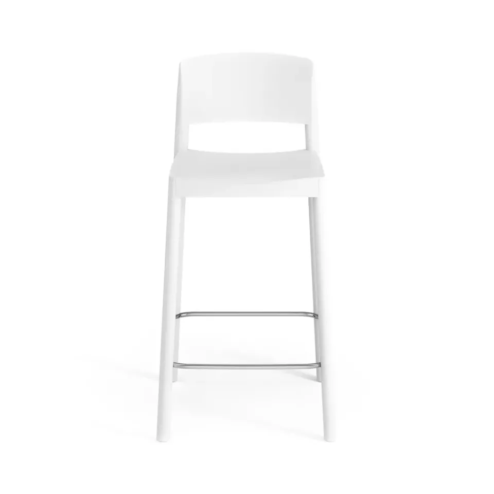Swedese Bar Stools*Grace bar stool 63 cm, Ash glazed White