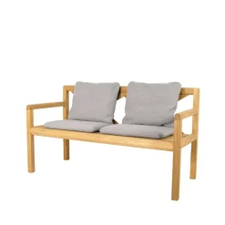 Cane-line Garden Sofas & Garden Benches*Grace 2-seater bench, Light , teak Grey