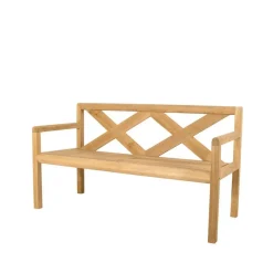 Cane-line Garden Sofas & Garden Benches*Grace 2-seater bench, Teak Brown