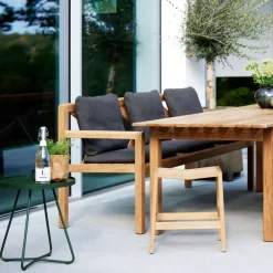Cane-line Garden Sofas & Garden Benches*Grace 2-seater bench, Teak Brown