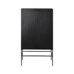 Kristina Dam Studio Display & Glass Cabinets*Grid cabinet, Black