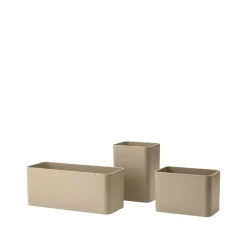 String String Shelves*Grid organizer 3 pieces, Beige