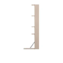Massproductions Desks*Gridlock - M1-A4-0-D shelf with writing table, Natural Ash Beige