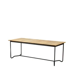 Skargaarden Garden Sofas & Garden Benches*Grinda bench, Teak, black frame Brown