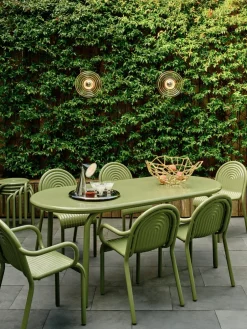 Tom Dixon Seating*Groove armchair, Moss Green