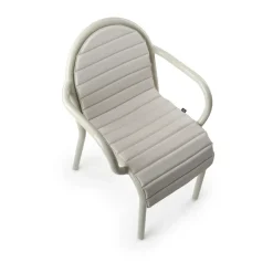 Tom Dixon Garden Details & Accessories|Seat Cushions & Pads*Groove Full Seat seat cushion, Putty Beige