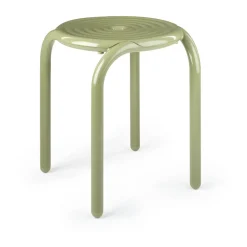 Tom Dixon Seating*Groove stool 45 cm, Moss Green