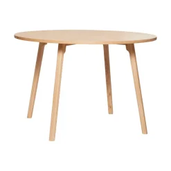 Hübsch Dining Tables*Ground dining table round Ø115 cm, Nature Beige