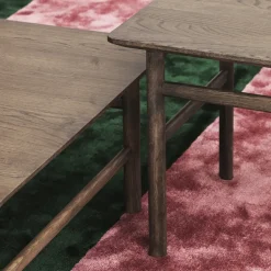 Normann Copenhagen Coffee Tables*Grow coffee table, Oak clear lacquer. large Beige