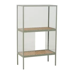 Brafab Display & Glass Cabinets*Grower s plant cabinet, Dusty , 81x137 cm Green