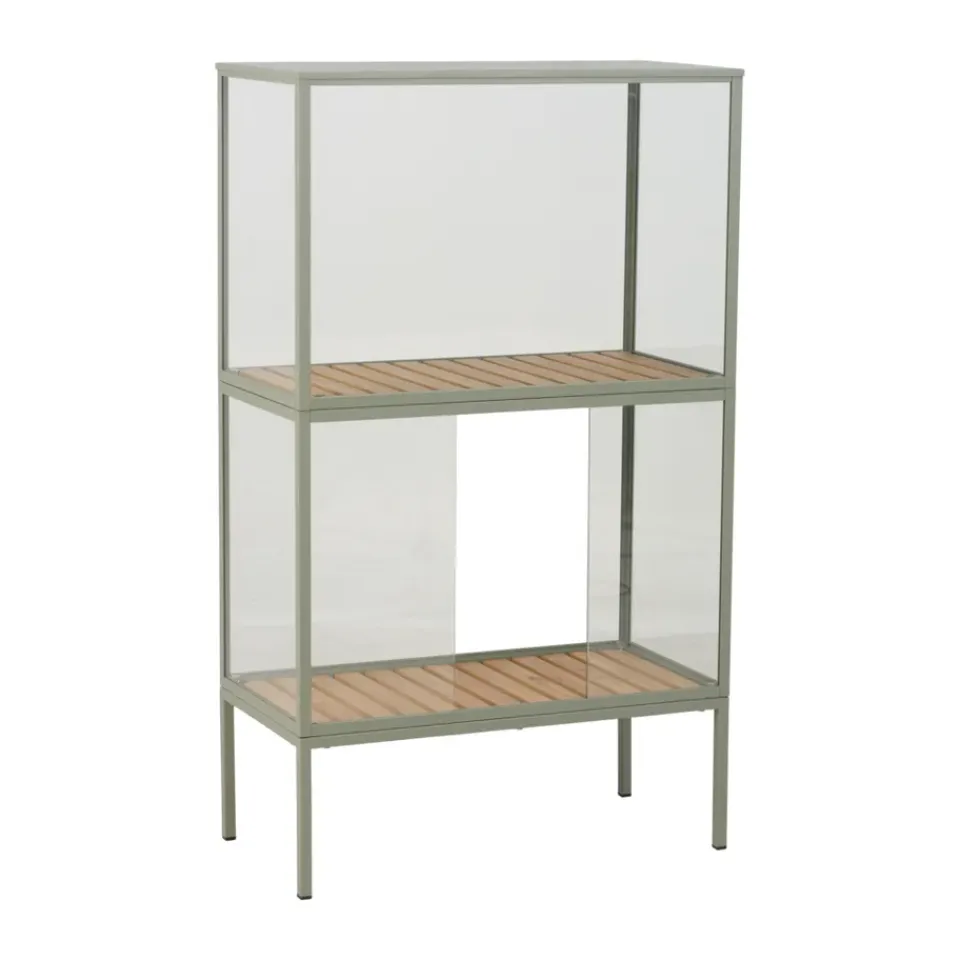 Brafab Display & Glass Cabinets*Grower s plant cabinet, Dusty , 81x137 cm Green