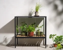 Brafab Display & Glass Cabinets*Grower Greens plant cabinet, , 81x82 cm Black