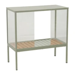 Brafab Display & Glass Cabinets*Grower s plant cabinet, Dusty , 81x82 cm Green