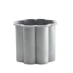 Byarums bruk Garden Details & Accessories*Gråsippa plant pot, Aluminum sand-casted, no. 2 Ø41 cm Silver-coloured