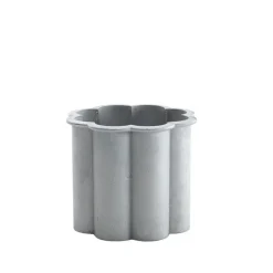 Byarums bruk Garden Details & Accessories*Gråsippa plant pot, Aluminum sand-casted, no. 1 Ø33 cm Silver-coloured