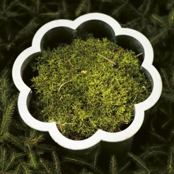 Byarums bruk Garden Details & Accessories*Gråsippa plant pot, Aluminum sand-casted, no. 1 Ø33 cm Silver-coloured