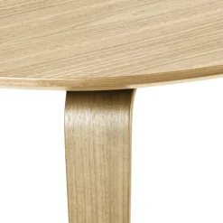 GUBI Dining Tables*Elliptical dining table, American walnut Brown