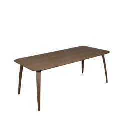 GUBI Dining Tables*rectangular dining table, Walnut Brown